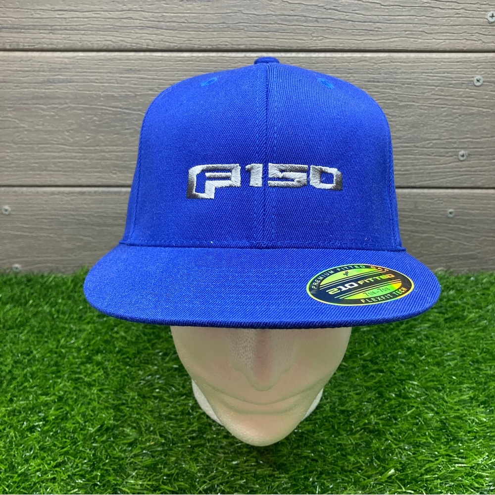 210 Fitted Ford F-150 Men’s Flexfit Tech Stretch Hat Cap Size 7 1/4 - 7 5/8